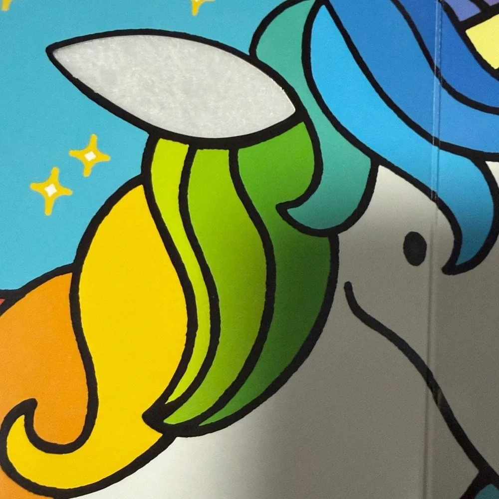 Born That's Not My Unicorn Book - Yellow and Blue